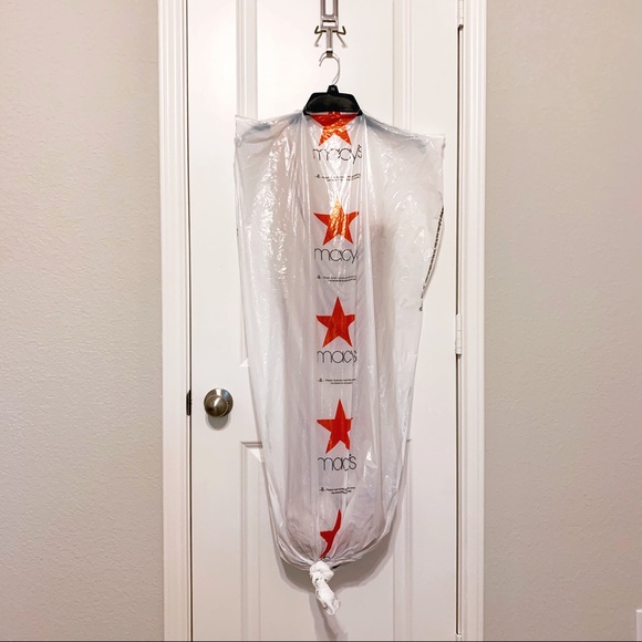 Gold asymmetrical strap gown - Picture 9 of 9